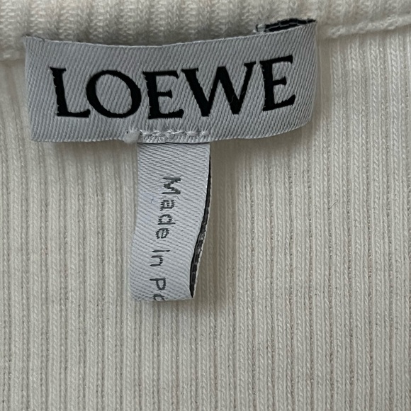 White tank top Loewe - Picture 4 of 5